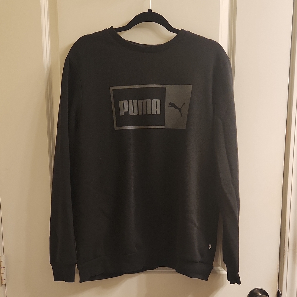 PUMA Men's Black Sweatshirt